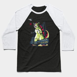 Mecha-Catzilla Baseball T-Shirt